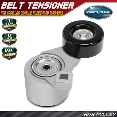 Belt Tensioner w/ Pulley for Cadillac Deville Fleetwood Eldorado DeVille Allante - Image 1 of 4
