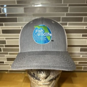 Fish & Wildlife Foundation Florida Embroidered Logo Richardson 112 Trucker Hat - Picture 1 of 7