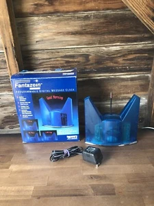 Fantazein U2100S Digital Programmable LED Air Message Sign Clock Charger &Manual - Picture 1 of 9