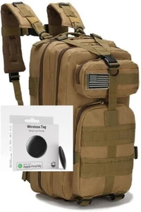Tactical Backpack with Apple AirTag (for iPhone users) - Picture 1 of 9