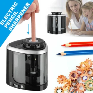 Automatic Electric Pencil Sharpener Kids Battery Operated School Office Supply - Bild 1 von 7