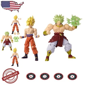 Dragon Stars Series: Iconic Super Saiyan Goku vs Broly Figuras para Coleccionistas - Imagen 1 de 16