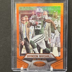 2016 Certified Mirror Orange #46 Brandon Marshall /225 NY Jets