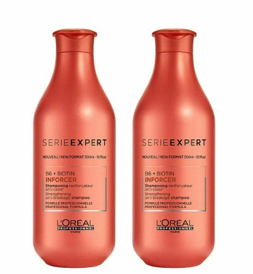 (PACK OF 2) Loreal Serie Expert Inforcer B6 + Biotin Shampoo 10.1 oz sale - Image 1 of 1