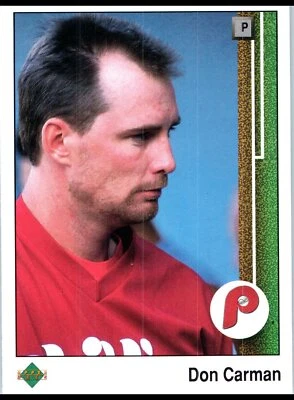 1989 Upper Deck #409 Don Carman - Image 1 of 2