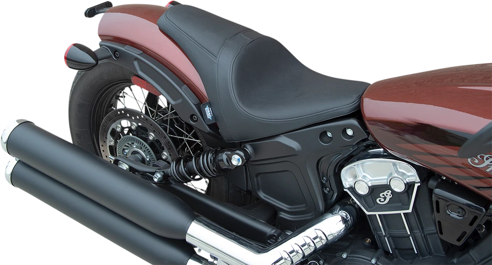 Asiento individual 3/4 negro liso 18-22 para Indian Scout Bobber DRAG SPECIALTIES Foto 1 de 1