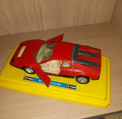 FERRARI 512 BB SCALA 1: 24 BURAGO - Immagine 1 di 4