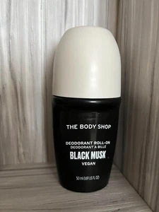 THE BODY SHOP Black Musk Deodorant Roll On VEGAN - Picture 1 of 1