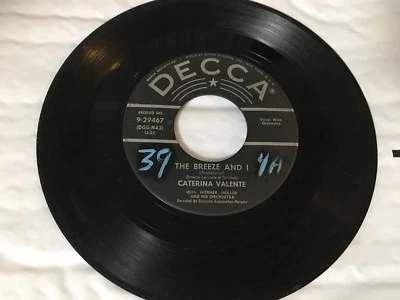 Caterina Valente; The Breeze and I / Jalousie - Image 1 of 2