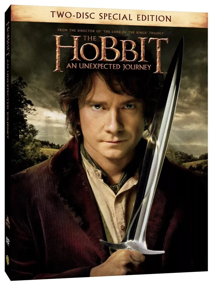 The Hobbit: An Unexpected Journey (DVD, 2013) Martin Freeman, Ian McKellen - Image 1 of 1