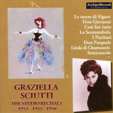 Various Composers Graziella Sciutti - The Studio Recitals (CD) Album (UK IMPORT)