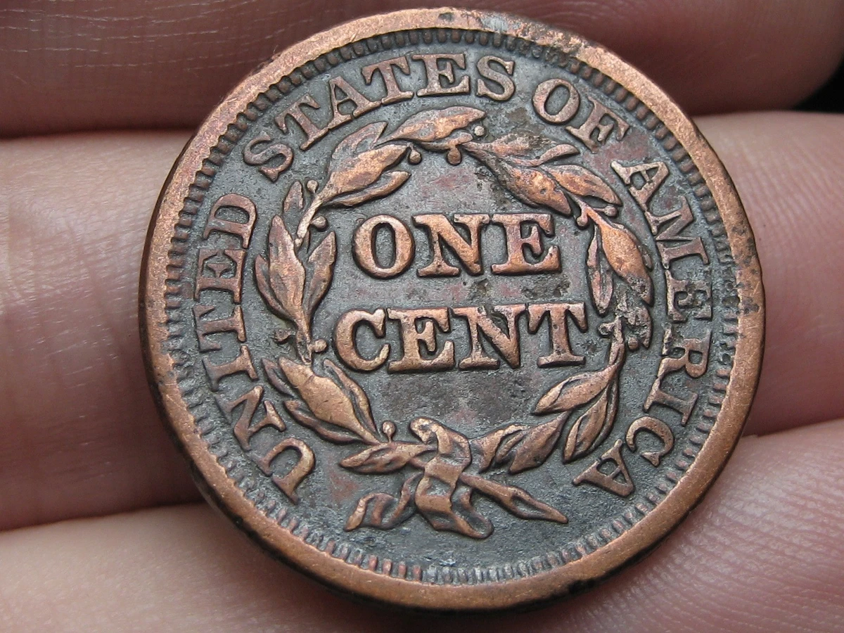 1846 Year Braided Hair Large Cents (1839-1857) for sale | eBay