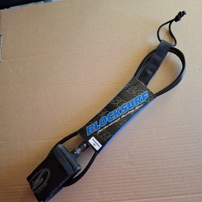 6ft Surfboard Ankle Leash  Blue Hansen's Blocksurf Powerline - Image 1 of 4