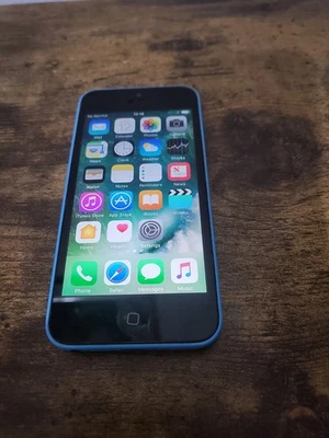 Apple iPhone 5c  Blue 8gb A1507 GSM   Good Working Condition.  88 - Image 1 of 3