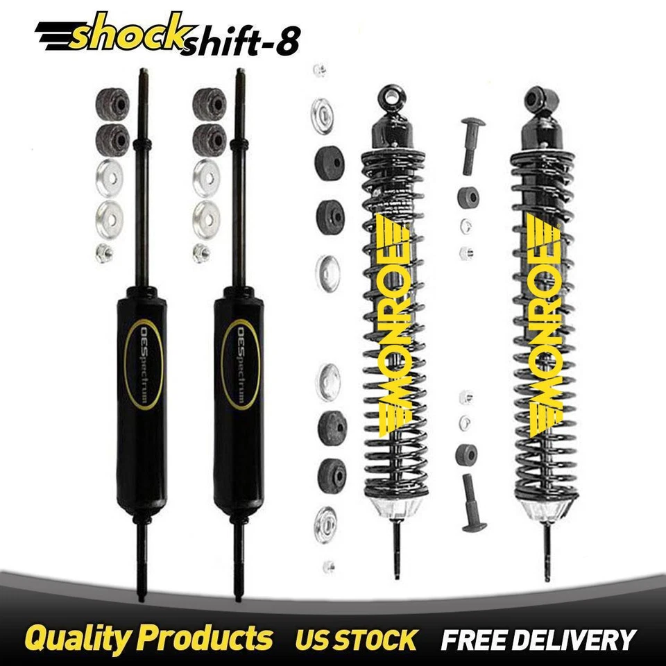 Amortiguador delantero trasero apto para Chevrolet Corvette 4.6L 1957 1958 1959 1960 1961 Foto 1 de 1