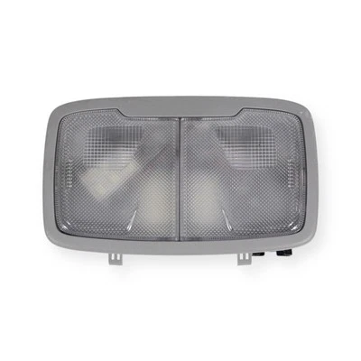 2011-2014 Hyundai Sonata Gray Overhead Rear Center Dome Roof Map Light OEM - Image 1 of 4