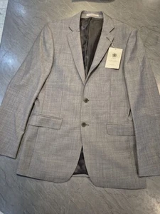 Traje de lana Alexandre of England ajuste a medida, chaqueta gris 38L pantalones 32R - Imagen 1 de 7