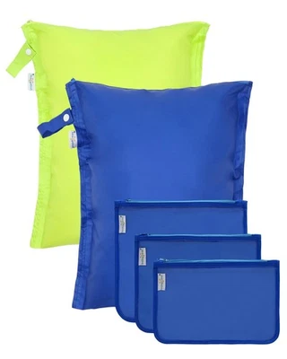 Waterproof Wet Dry Bags 2 Pack with 3pcs Clear Travel Bags for Beach, Baby Cl... - Image 1 of 4