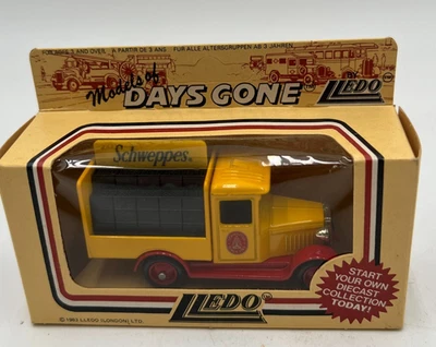 1983 Lledo Days Gone Schweppes Delivery Truck Diecast Model NIB - Image 1 of 4
