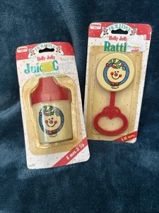 Vintage 1990 Playskool Baby Holly Jolly Christmas Snowman Rattle and Cup NIP - Picture 1 of 4