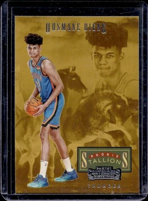 2022-23 Contenders Ousmane Dieng Rookie Stallions Rookie RC #21 Thunder - Image 1 of 2