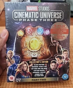 Marvel Studios Cinematic Universe: Phase Three - Part Two (Blu-ray, 2019) - Picture 1 of 6