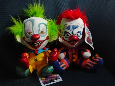 KILLER KLOWNS FROM OUTER SPACE - SHORTY & RUDY 8" Plush (NECA Kidrobot) NWT! - Image 1 of 4