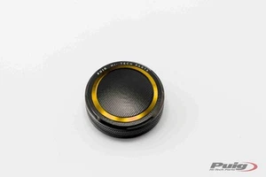 Puig Brake Fluid Reservoir Cover | Gold | Kawasaki Z 900 RS 2017>Current - Picture 1 of 4
