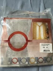 Dekorationsspange Raffhalter Zubehör Vorhang Raffspange Orange Unbenutzt OVP - Bild 1 von 6