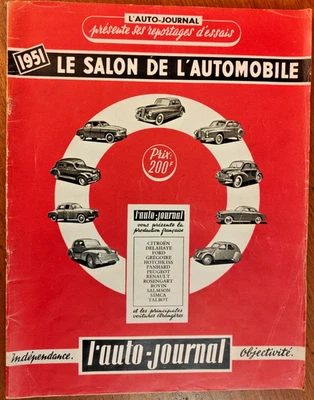 1951 Numéro Spécial salon de l’Auto-Journal - Photo 1/4