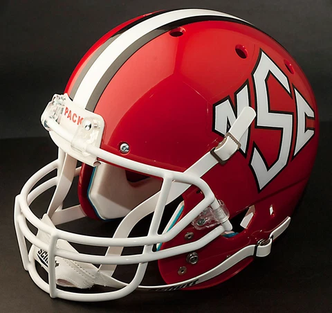 NORTH CAROLINA STATE WOLFPACK 1999 Schutt XP REPLICA Football Helmet NC STATE Cover