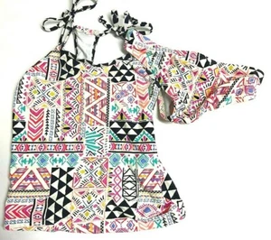 $65 Billabong Mystical Madness Tankini Set NWT 2-Pc Sz 4,5,6X,8 Bathing Swimsuit - Picture 1 of 12