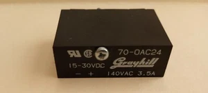 Grayhill 70-OAC24 I/O Modul 15-30 VDC 140 VAC 3,5 Amp - Bild 1 von 2