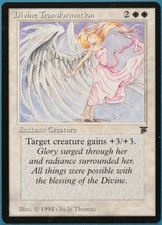 Divine Transformation Legends NM White Rare MAGIC MTG CARD (ID# 247169) ABUGames