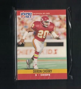 1990 Pro Set #527 DERON CHERRY Lot of (10) - Picture 1 of 2