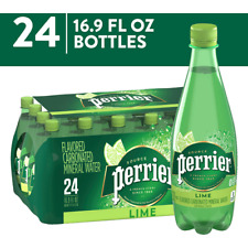 Perrier Lime Flavored Sparkling Water | 16.9 Oz | Pack of 24 | FREE SHIPPING