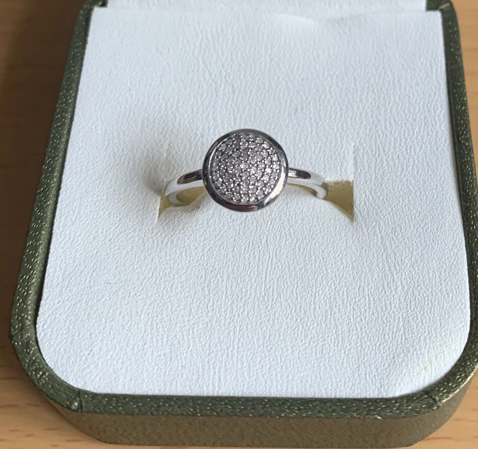 链接伦敦钻石精美戒指| eBay