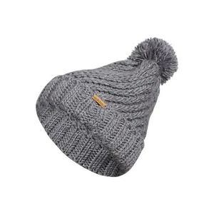 adidas Women's Twilight 3 Grey Silver Ballie Pom Beanie Hat OS - Picture 1 of 8
