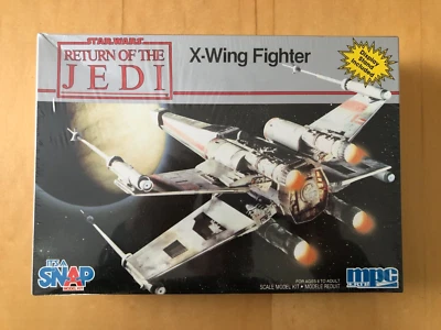 MPC Star Wars X-WING Fighter Snap Model Kit 8932 de 1990 - Totalmente Nuevo, Precintado Foto 1 de 3