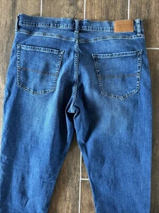 Men’s Lucky Brand Blue 412 Athletic Slim Stretch Denim Jeans Pants Size 38x32 - Picture 1 of 8