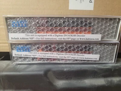 Kato N Trains 90A 90B Milwaukee Road EMD FP7A/F7B DCC Diesel Engine Set 106-0431 - Image 1 of 4