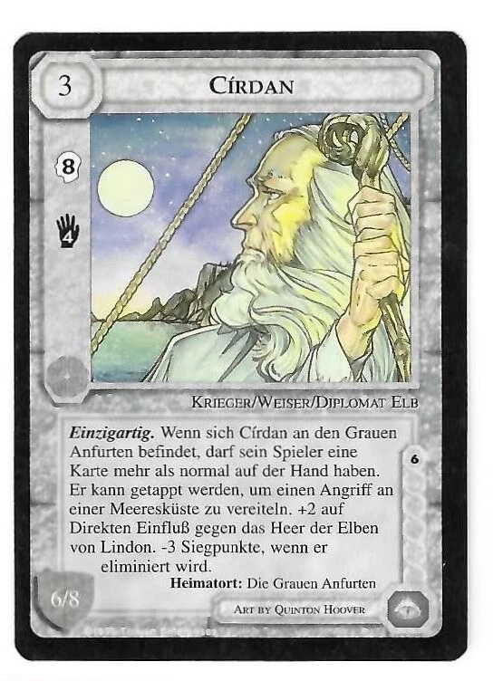 CCG 356 Mittelerde/Middle Earth ICE Cirdan - Bild 1 von 1