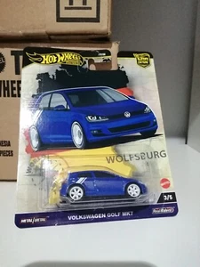 Hot wheels Volkswagen Golf Mk7 -dañado- World Tour Premium 2024 Mattel - Imagen 1 de 2