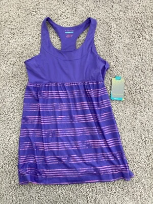 New Tek Gear Womens Racerback Yoga Fitness Tank Top Athletic Purple Size Medium - Image 1 of 4