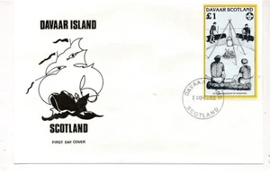 D365052 75th Anniversary Of Scouting FDC Davaar Island - Picture 1 of 1