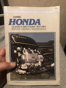 Clymer Service Repair Manual M340 Honda GL1000 & 1100 Fours 1975'-83' - Foto 1 di 2