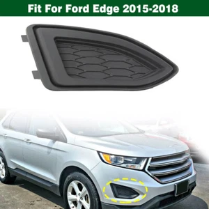 Right Front Bumper Side Grill Fog Light Cover Bezel Trim For Ford Edge 2015-2018 - Picture 1 of 10