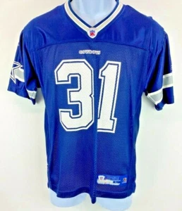 Dallas Cowboys Roy Williams 31 Reebok Boys Jersey Blue Short Sleeve Mesh L - Picture 1 of 7