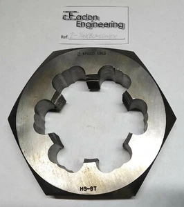 2-1/4" x 8TPI UNS (Unified National Special) Die Nut, HSS. By top brands. - Picture 1 of 2