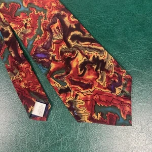 Jerry Garcia Tie Silk Acid Trip Paisley Made In USA 4”x 57” - Picture 1 of 5